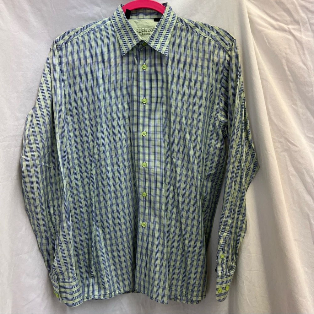 Ragazzo Uomo boys plaid button-up collared shirt. - Picture 2 of 11